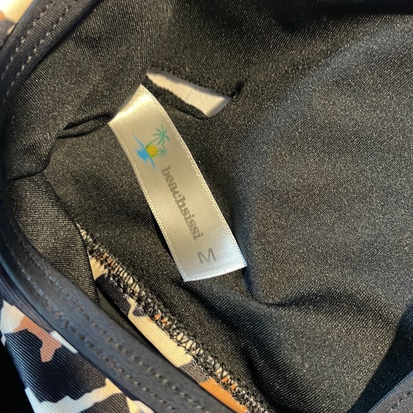 Leopard Print Tankini Top - Picture 4 of 4